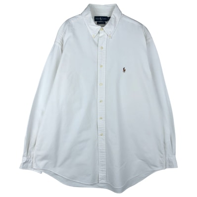 古着 ラルフローレン Ralph Lauren YARMOUTH 長袖 ボタンダウンシャツ メンズXL相当/eaa458869