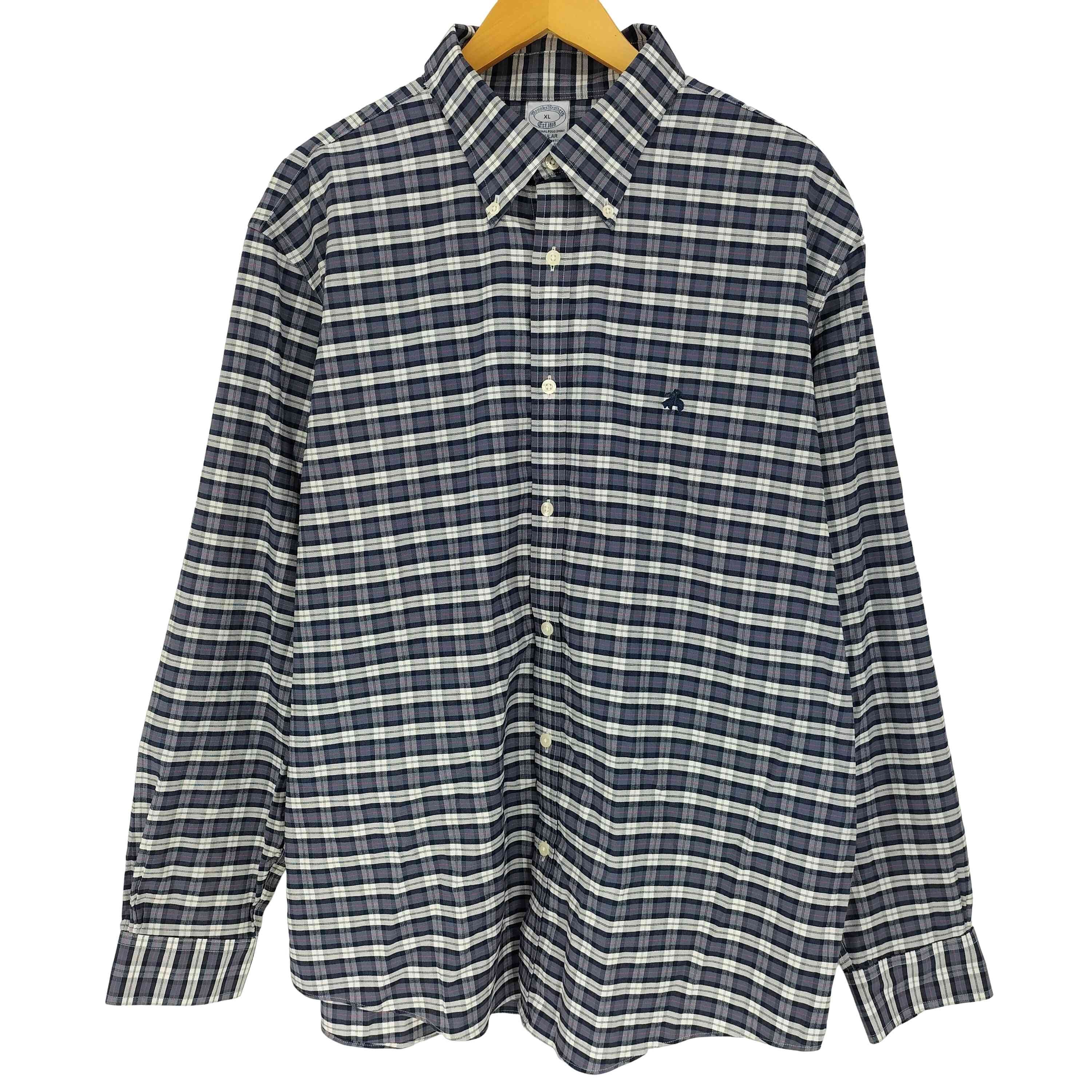 ギンガムチェック BD L/S シャツ【1143286936379】