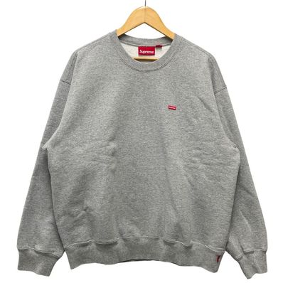Supreme Small Box Crewneck "Heather Grey"