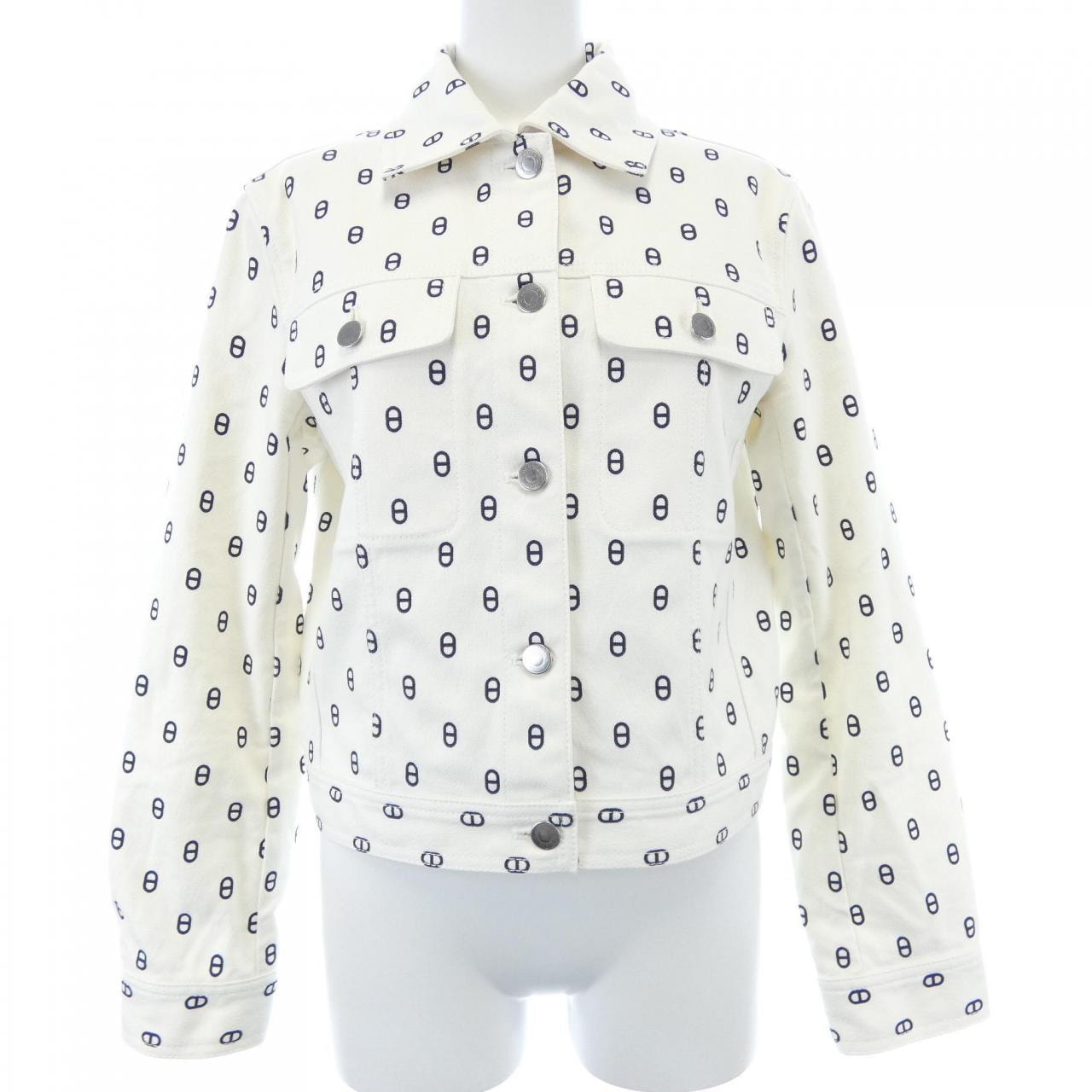 エルメス HERMES CHAINE D'ANCRE 3E0231D5 デニムジャケット