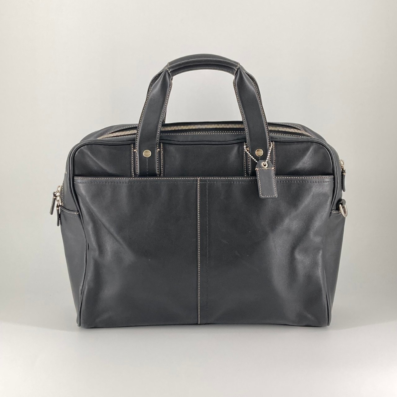 COACH(コーチ) トランスアトランティック レザー ラージ コミューター F70094 ビジネスバッグ ブラック