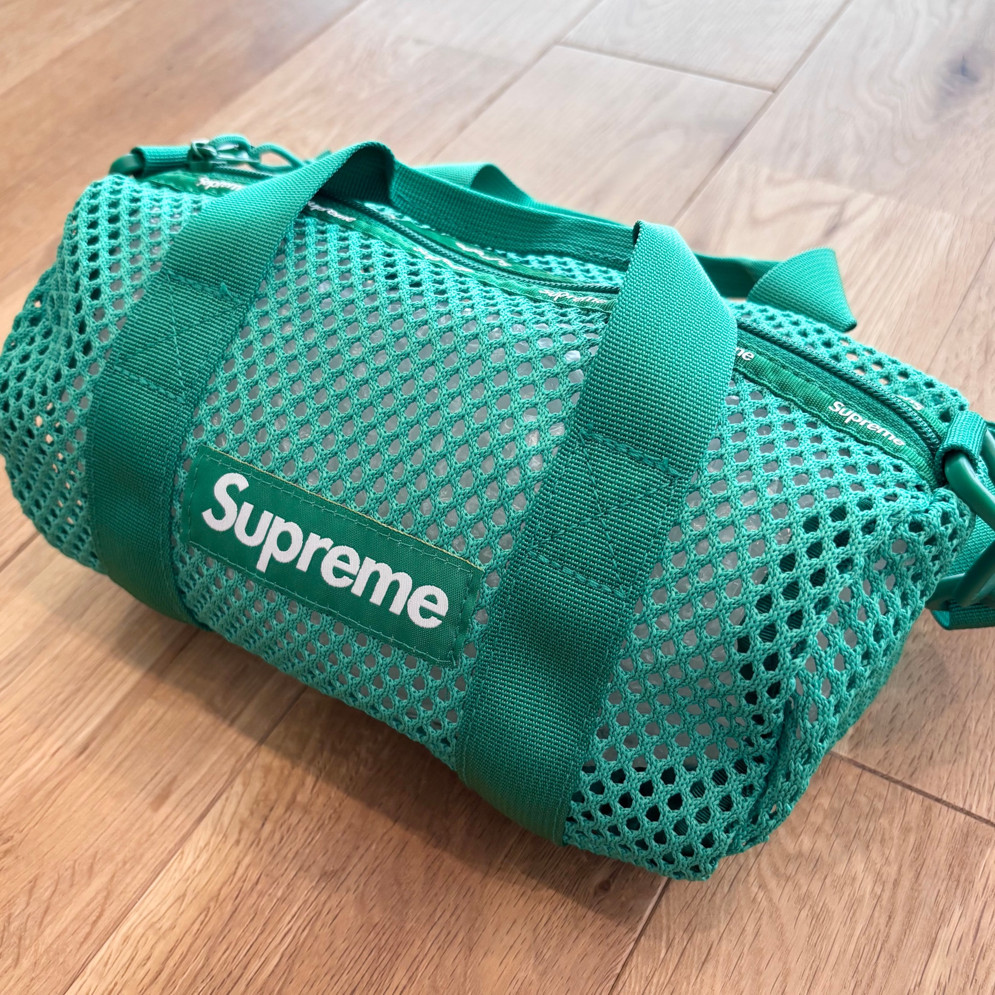 Supreme Mesh Mini Duffle Bag "Green" (23SS)