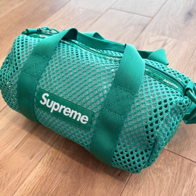 Supreme Mesh Mini Duffle Bag "Green" (23SS)