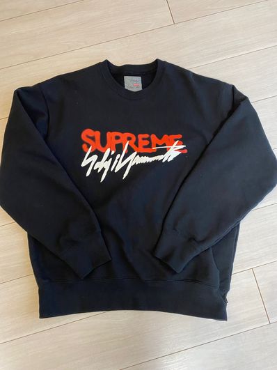 Supreme x Yohji Yamamoto Crewneck "Black"