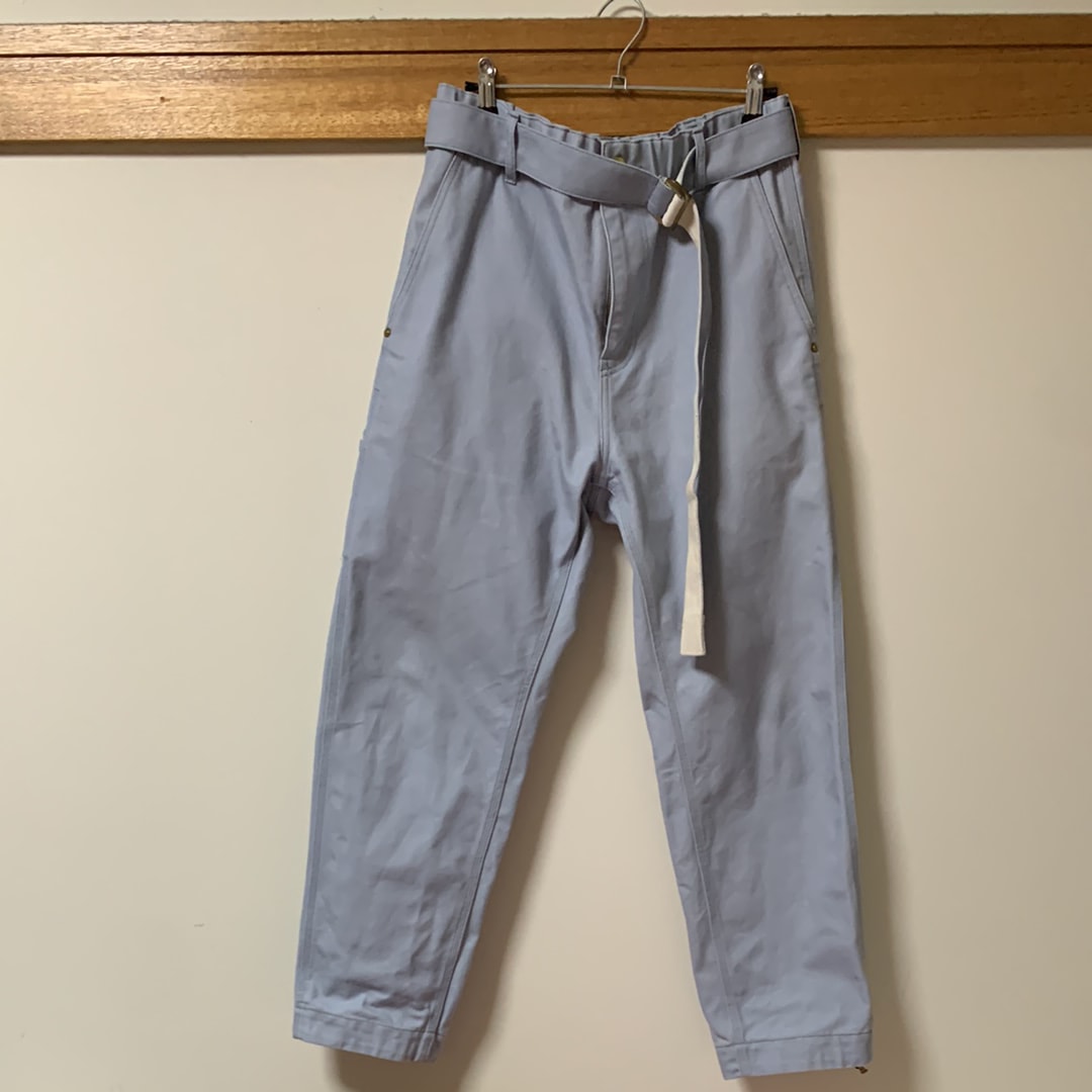Carhartt WIP x sacai Canvas Pants "Light Blue"