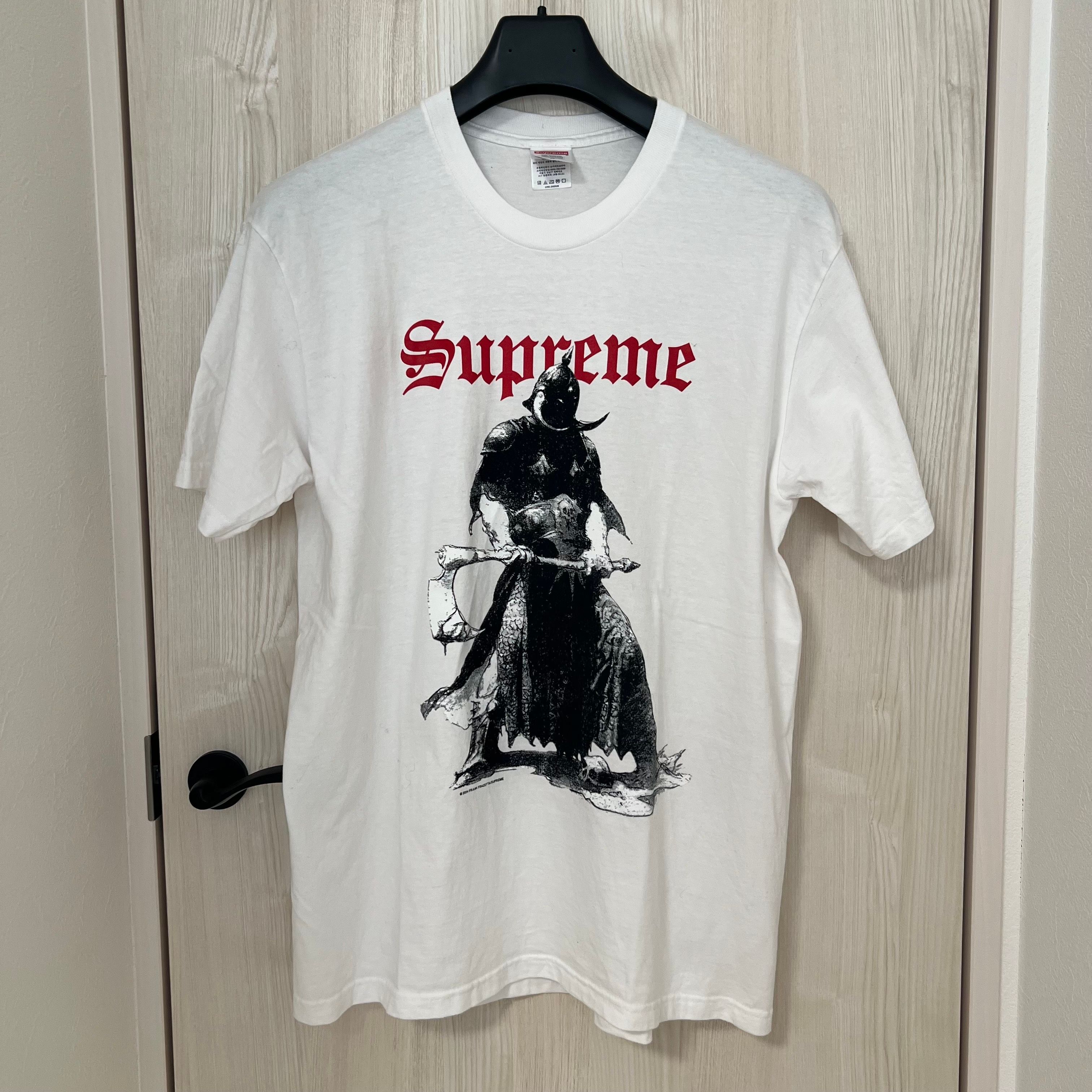 シュプリーム x フランクフラゼッタ デストラクション Tシャツ "ホワイト"