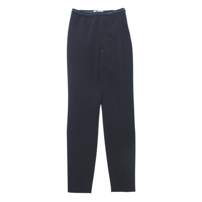 ■美品■PRADA プラダ パンツ サイズ38S サイドジップ ストレッチ スキニーパンツ イタリア製 ブランド古着【中古】20250121/RA3006
