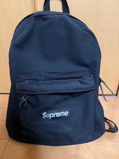 Supreme Canvas Backpack "Black"