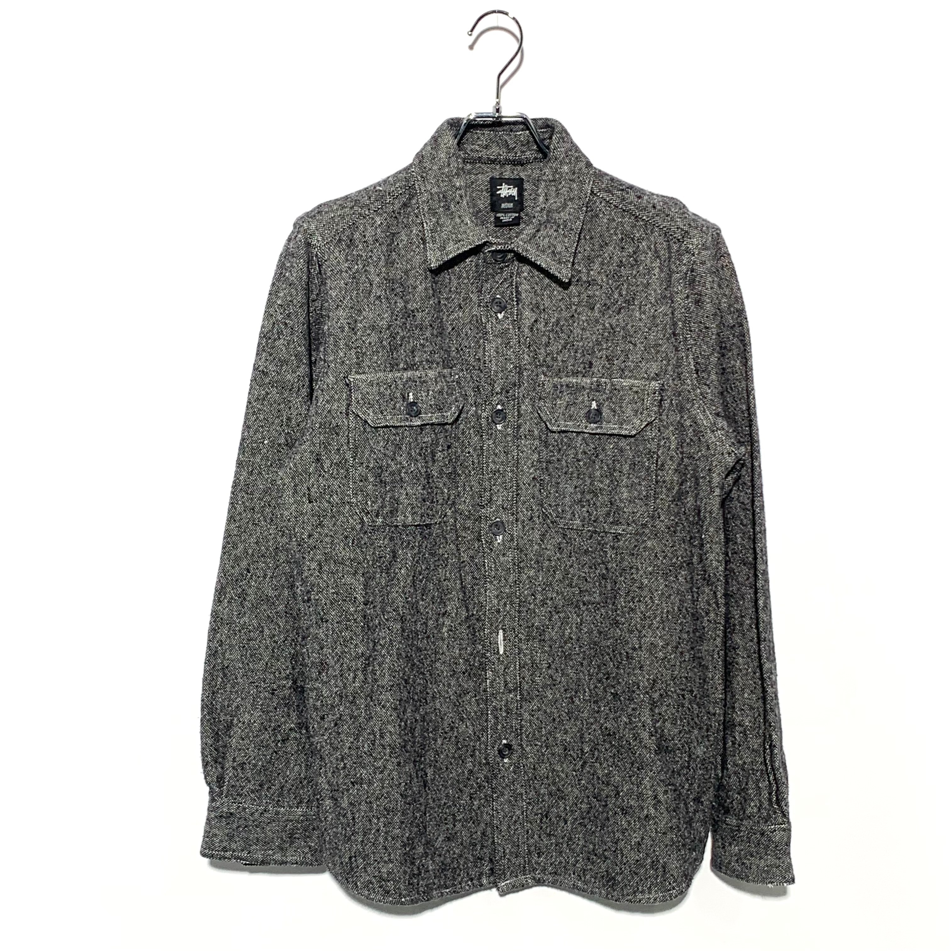 STUSSY HEAVY WEIGHT COTTON SHIRT Grey