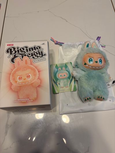 POP MART THE MONSTERS (LABUBU) Big into Energy Series Plush Pendant SERENITY