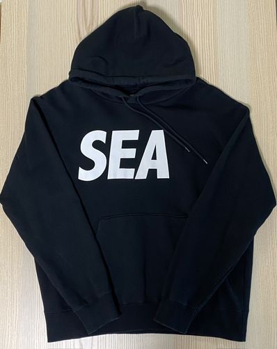 WIND AND SEA SEA Hoodie "Black-White"