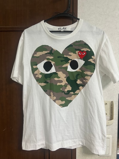 COMME des GARCONS PLAY CDG AX-T242-051 "White"