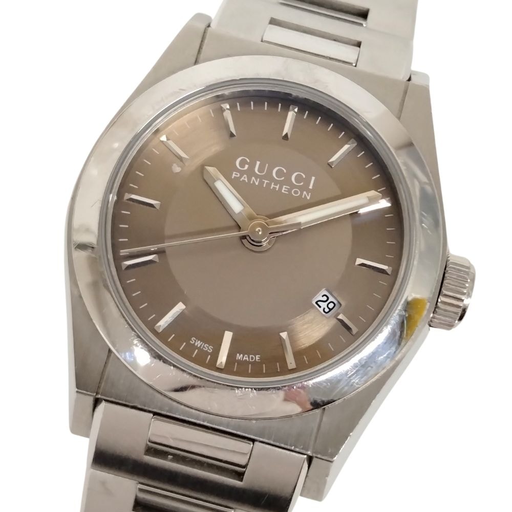 GUCCI グッチ 115.5 パンテオン デイト クォーツ ボーイズ 腕時計 正規品 / C506
