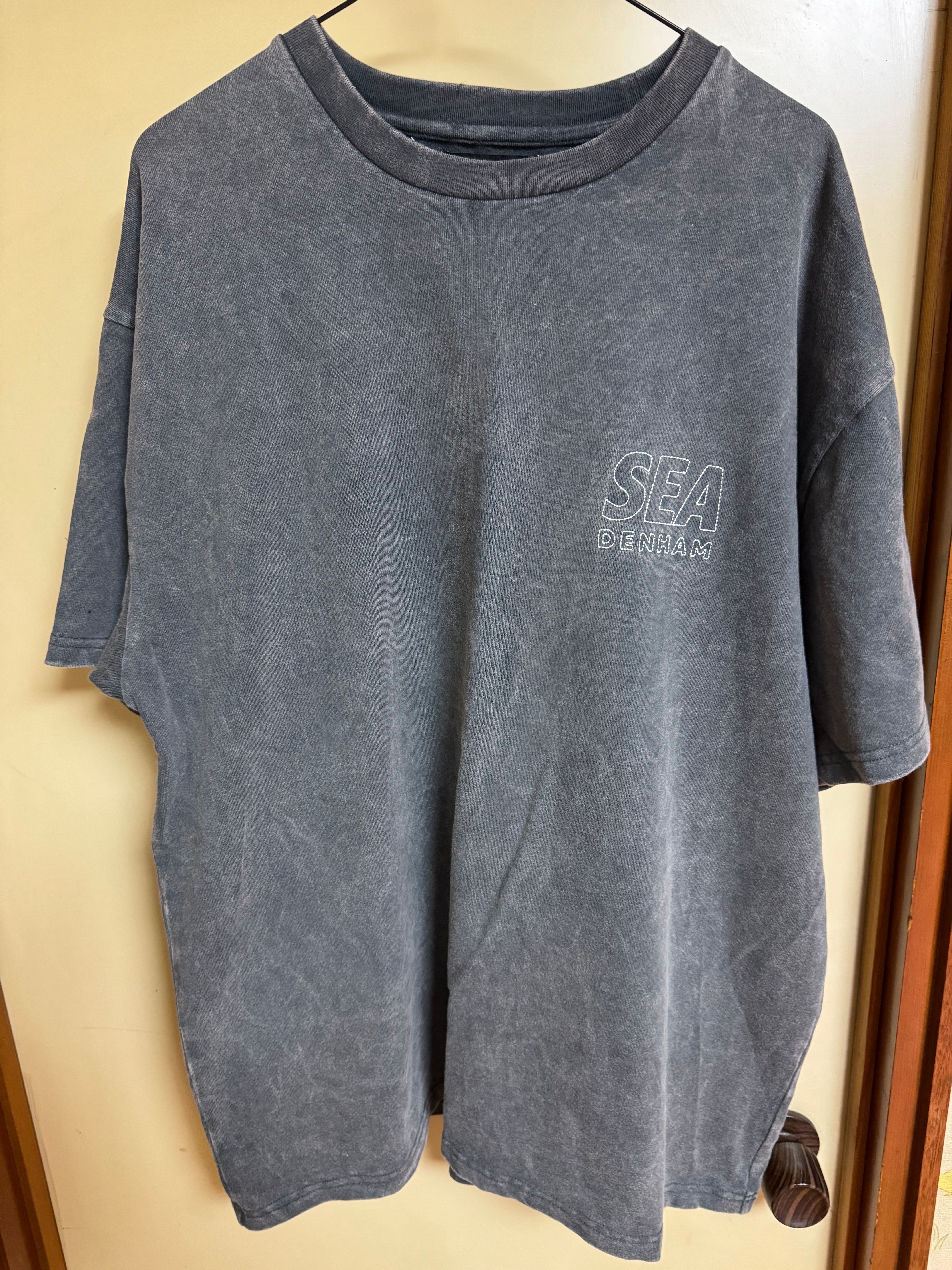 WIND AND SEA x DENHAM WIND Sulfer Tee "Gray"