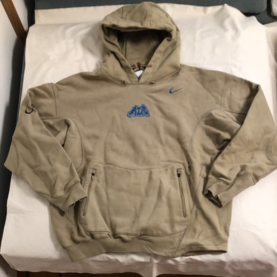 Nike x Off-White Men's Fleece Parka 006 "Khaki"