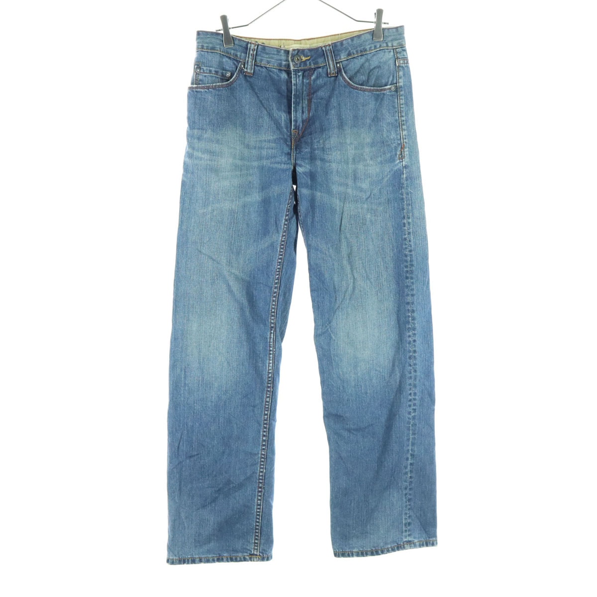 美品 Timberland ティンバーランド ストレートデニムパンツ W29 ブルー