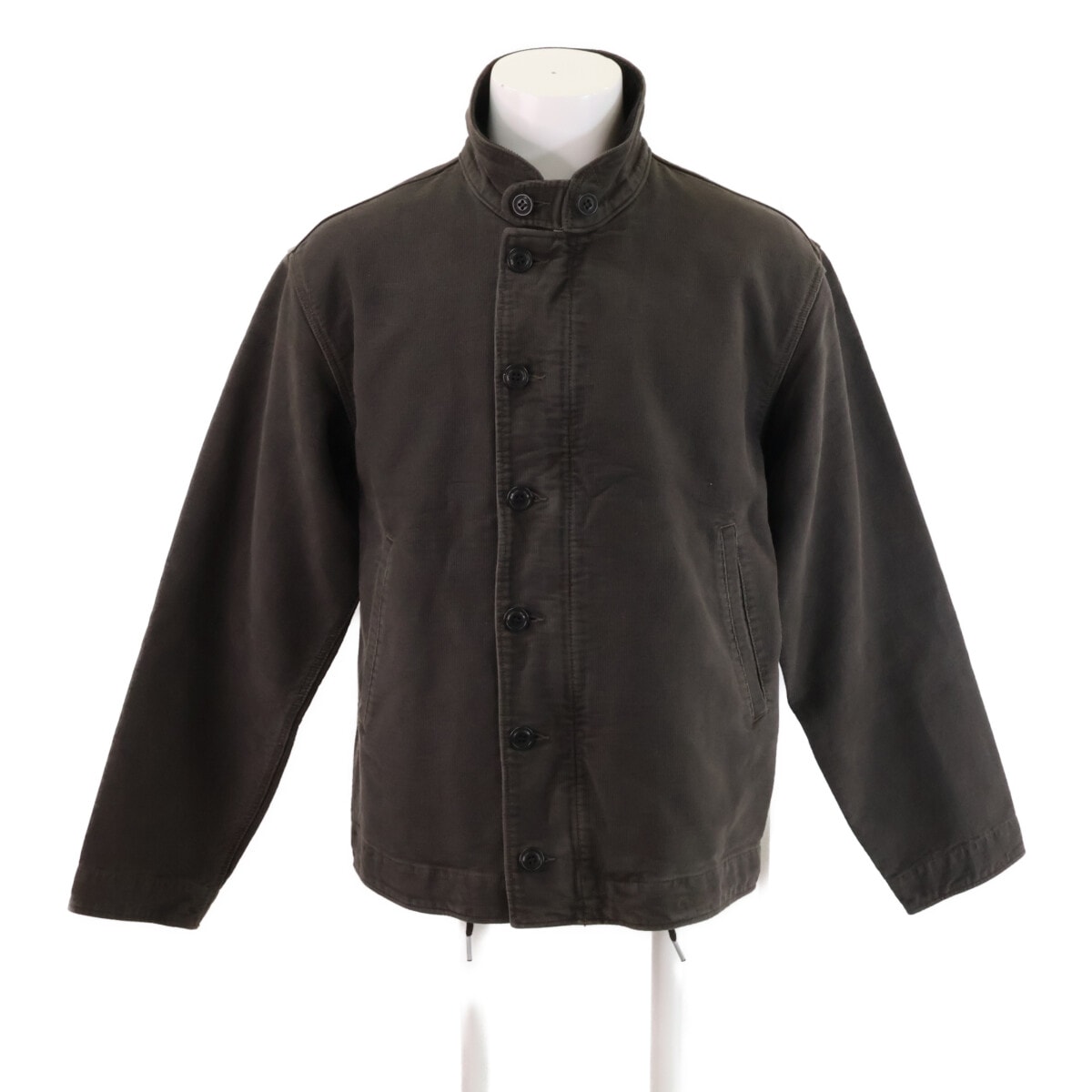 ダブルアールエル xRon Herman ロンハーマン【美品/国内正規/25SS】Bower Deck Jacket バウアー デッキジャケット L/G