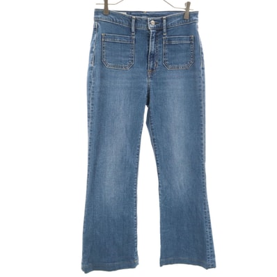GAP ギャップ フレアデニムパンツ W27 ブルー系