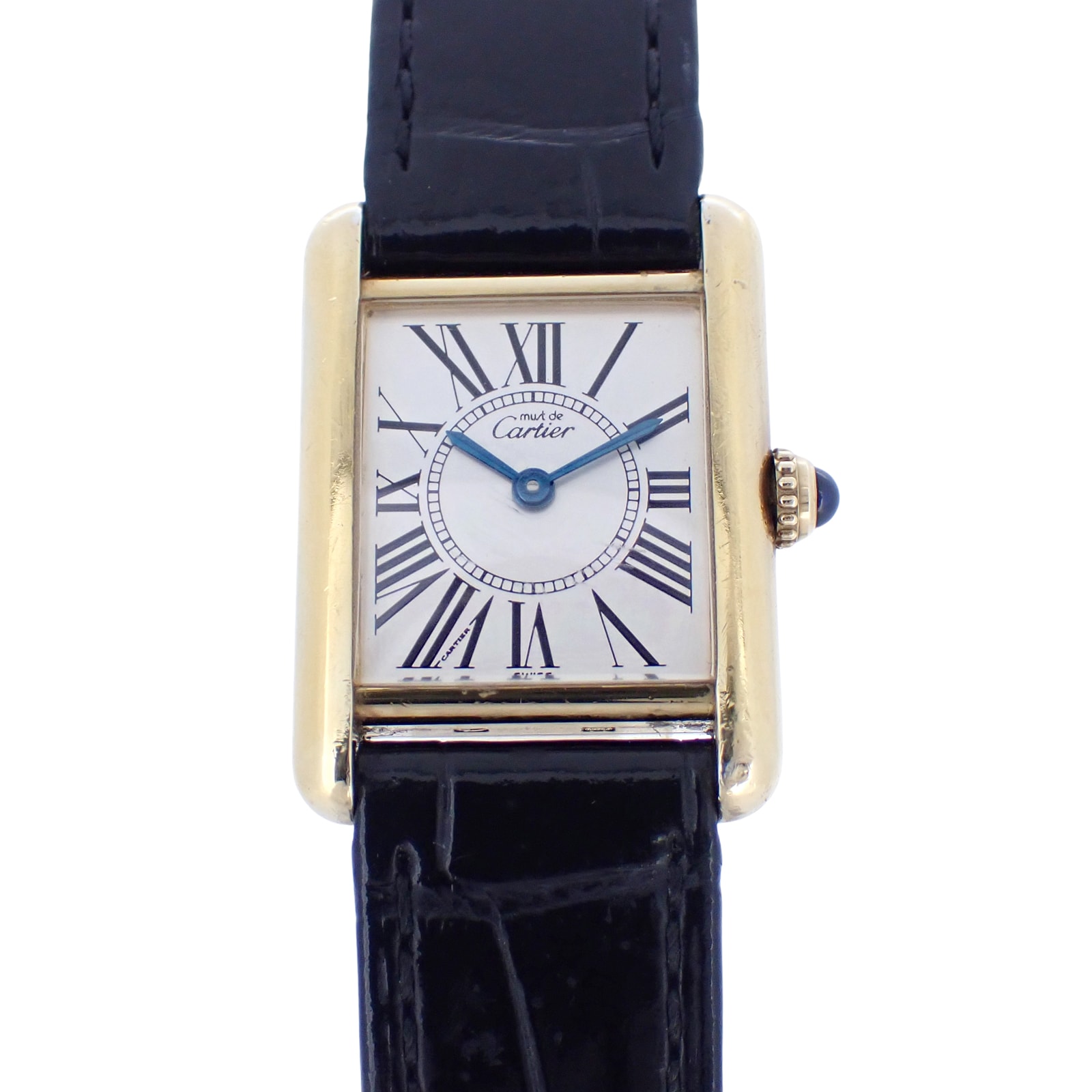 C (やや傷や汚れあり)】Cartier カルティエ マスト タンク SM オパラン 