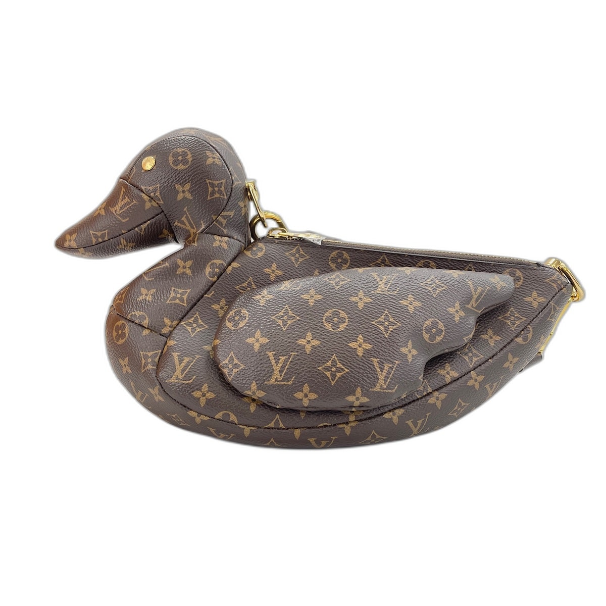 ヴィトン LV ×NIGO ダック・バッグ ショルダーバッグ【中古】