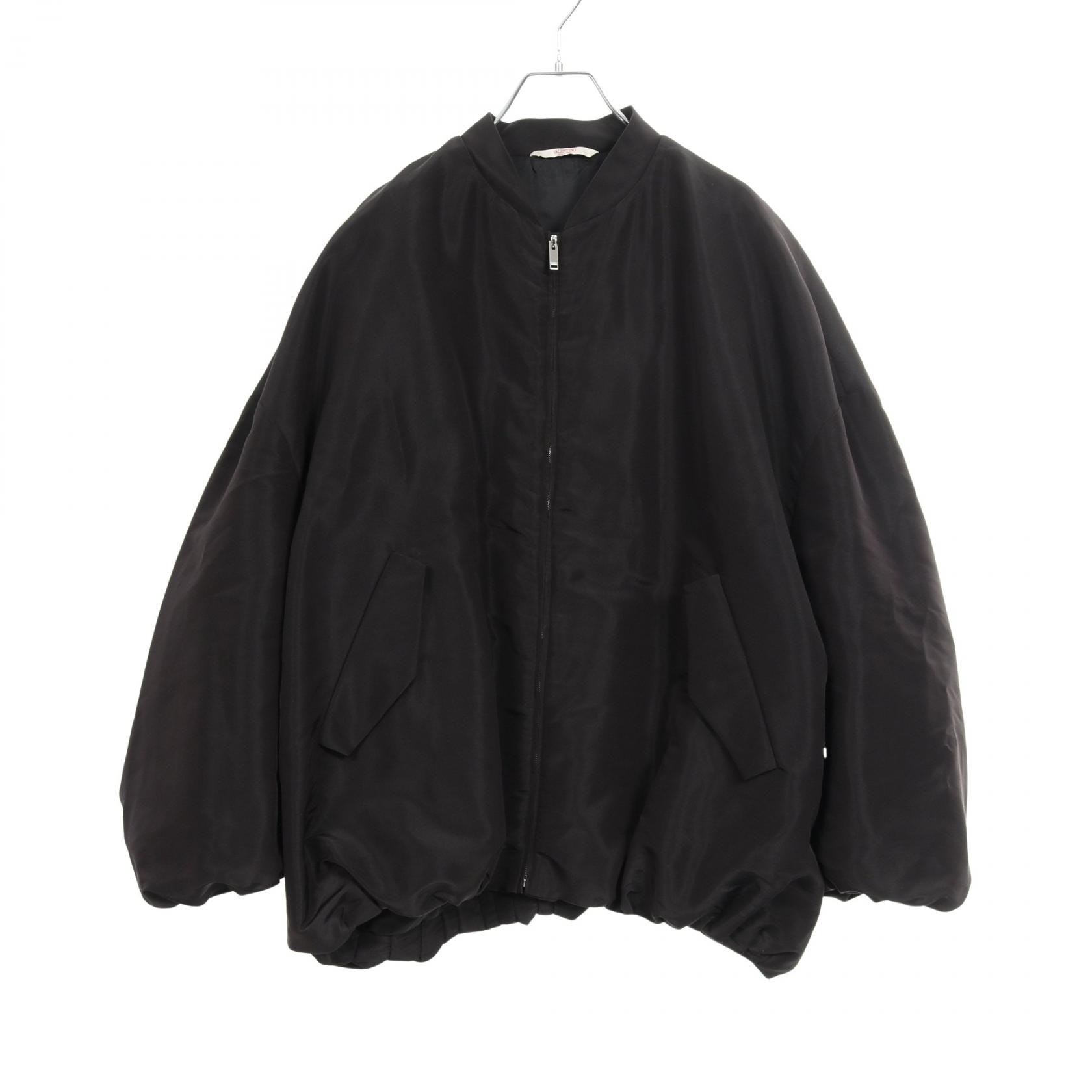 ヴァレンチノ Valentino ブルゾン 衣料品 アウター シルク レディース ブラック系 【中古】