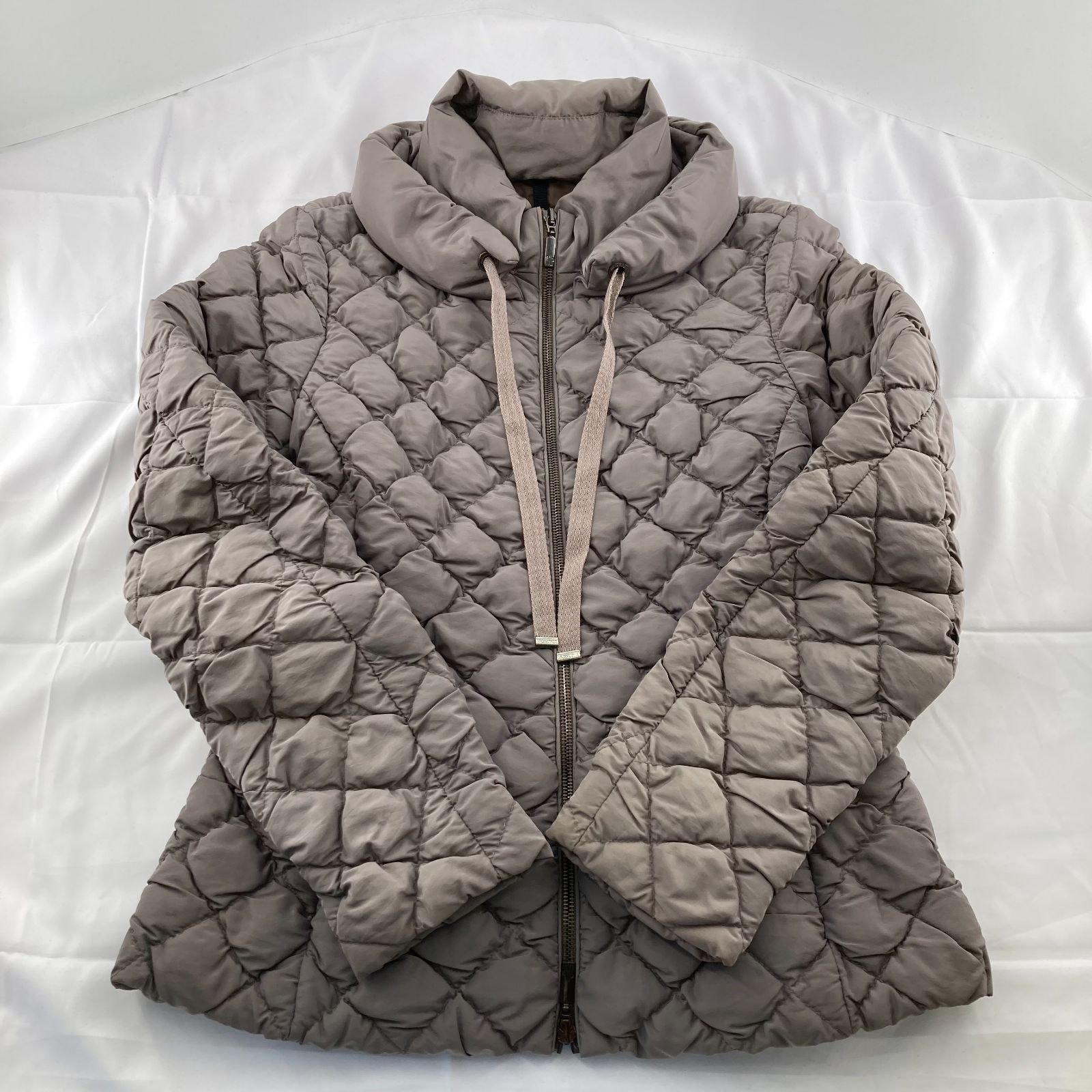 MONCLER(モンクレール) ACANTHE GIUBBOTTO サイズ1 キルティングダウンジャケット ブラウン