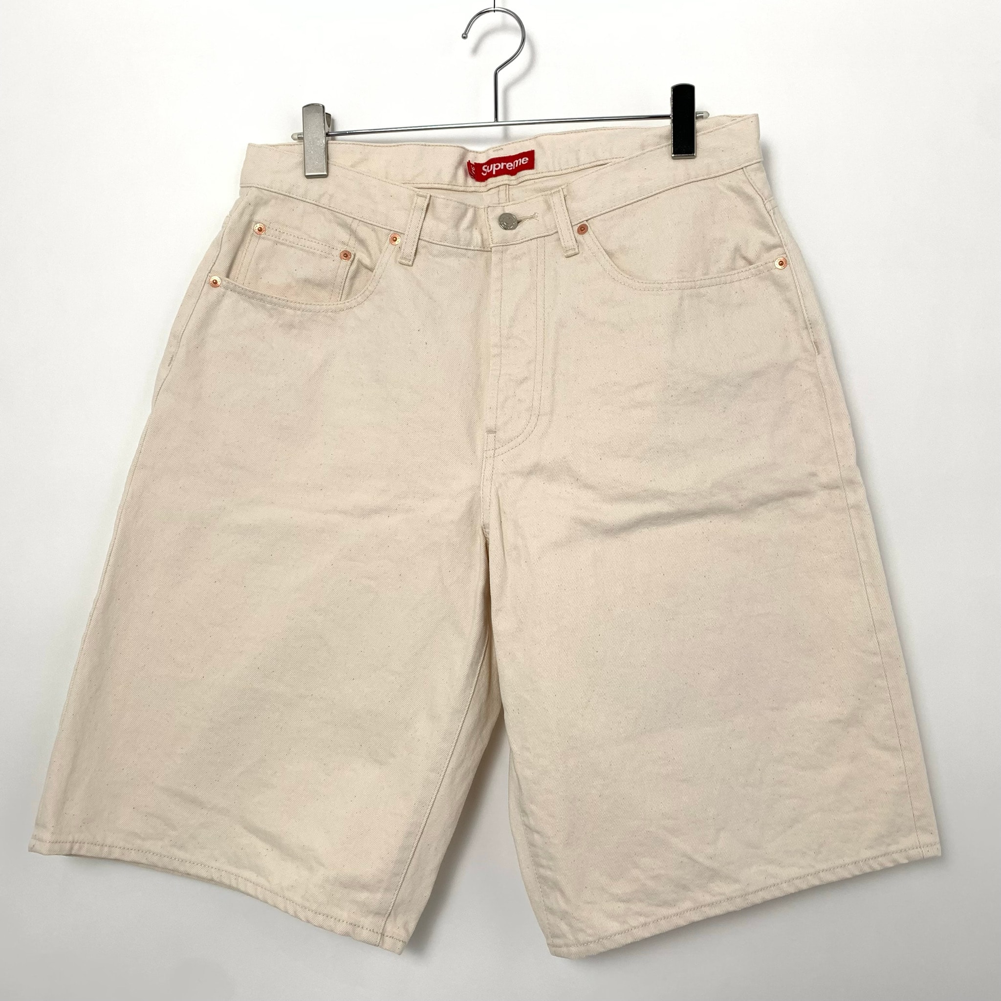 Supreme Baggy Selvedge Denim Short (26SS) "Natural"