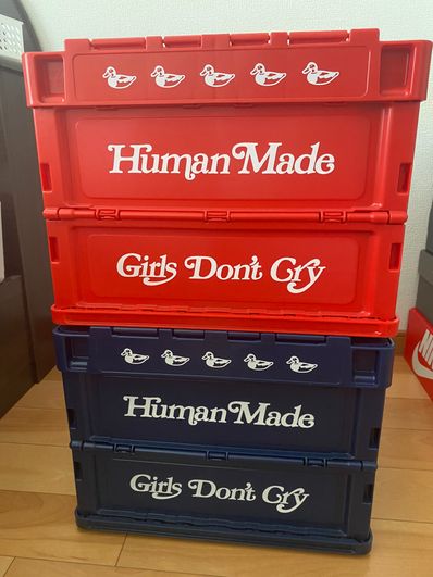 HUMAN MADE Girls Don ’t Cry Container case "Red" / VERDY