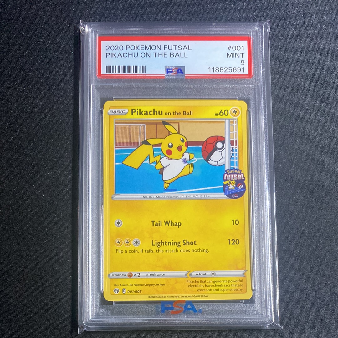 ピカチュウ オン ザ ボール Pikachu on the Ball プロモ ⑨ PSA9】ピカチュウオンザボール [001/005]【英語版】(プロモーション