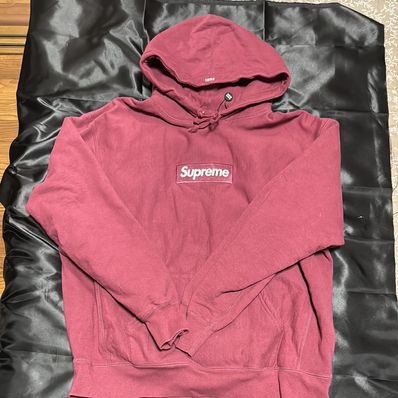 Supreme Box Logo Hooded Sweatshirt "Plum" (21FW)