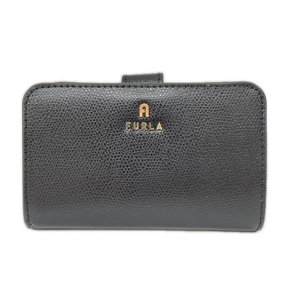 FURLA フルラ レディース 二つ折り財布 カメリア コンパクトウォレット WP00314 NERO(ネロ)