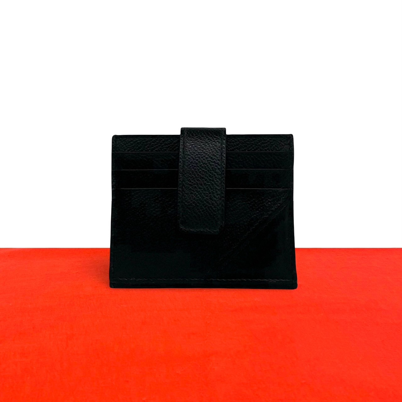 PRADA プラダ ロゴ レザー カードケース ブラック
 15677