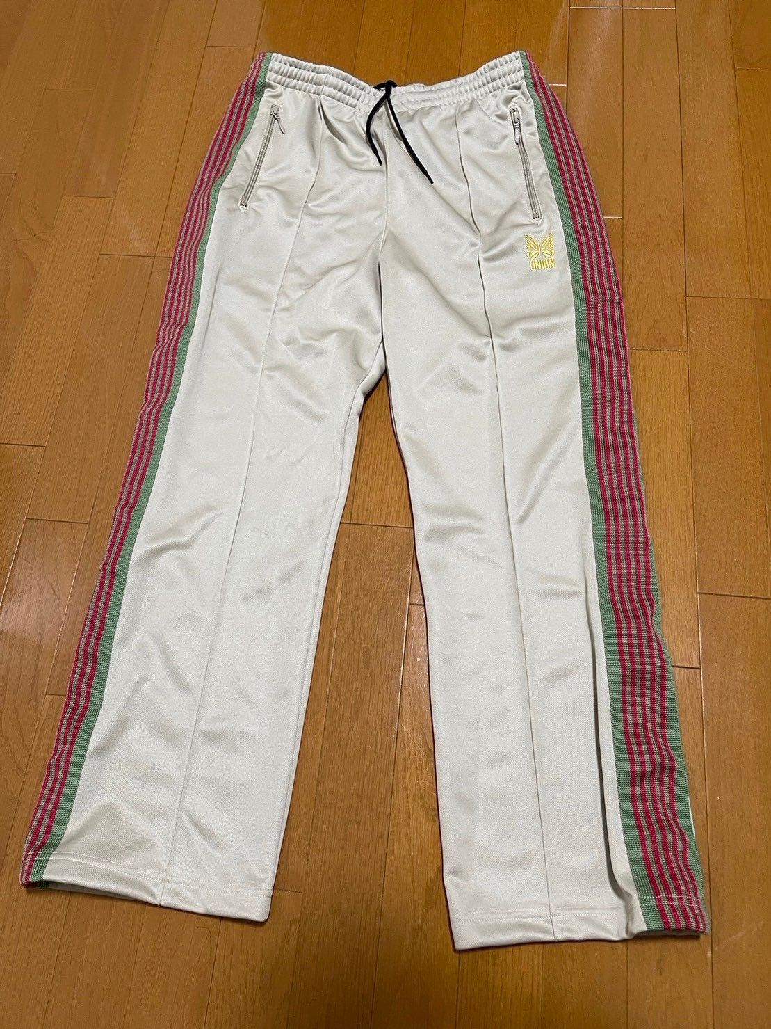 UNION x NEEDLES TRACK PANT "Beige"