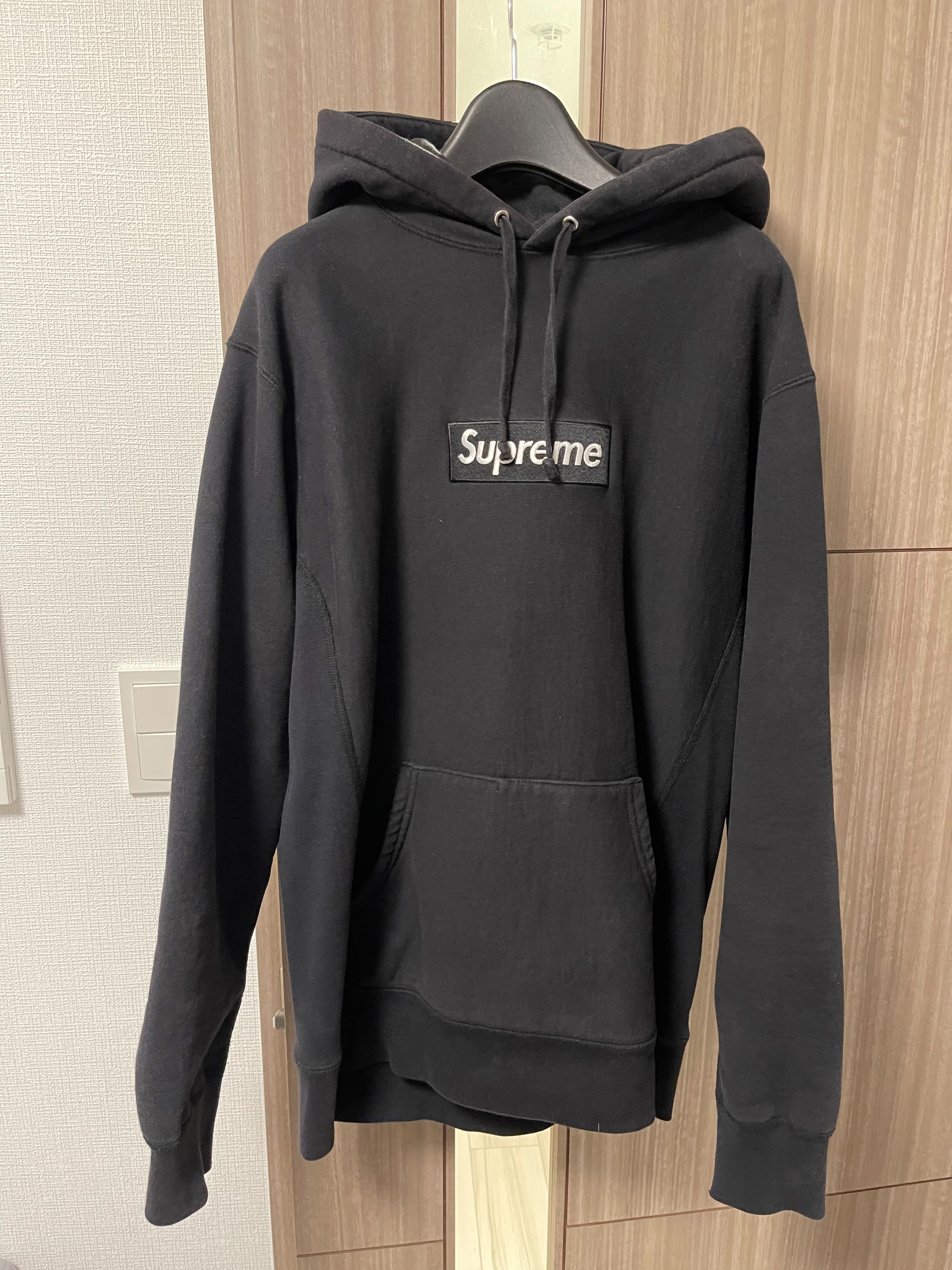 Supreme Box Logo Hooded Sweatshirt "Black" (21FW)