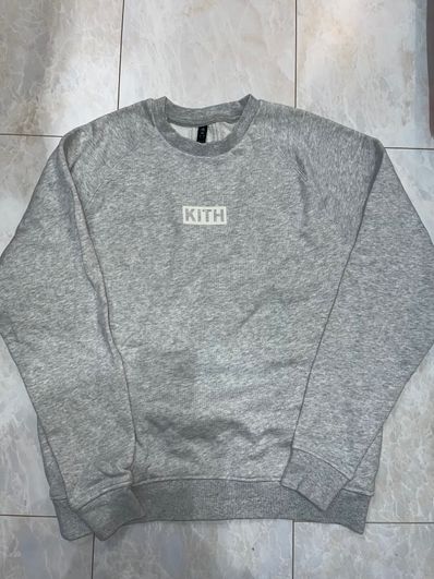 Kith x adidas Terrex Crewneck "Light Heather Grey"