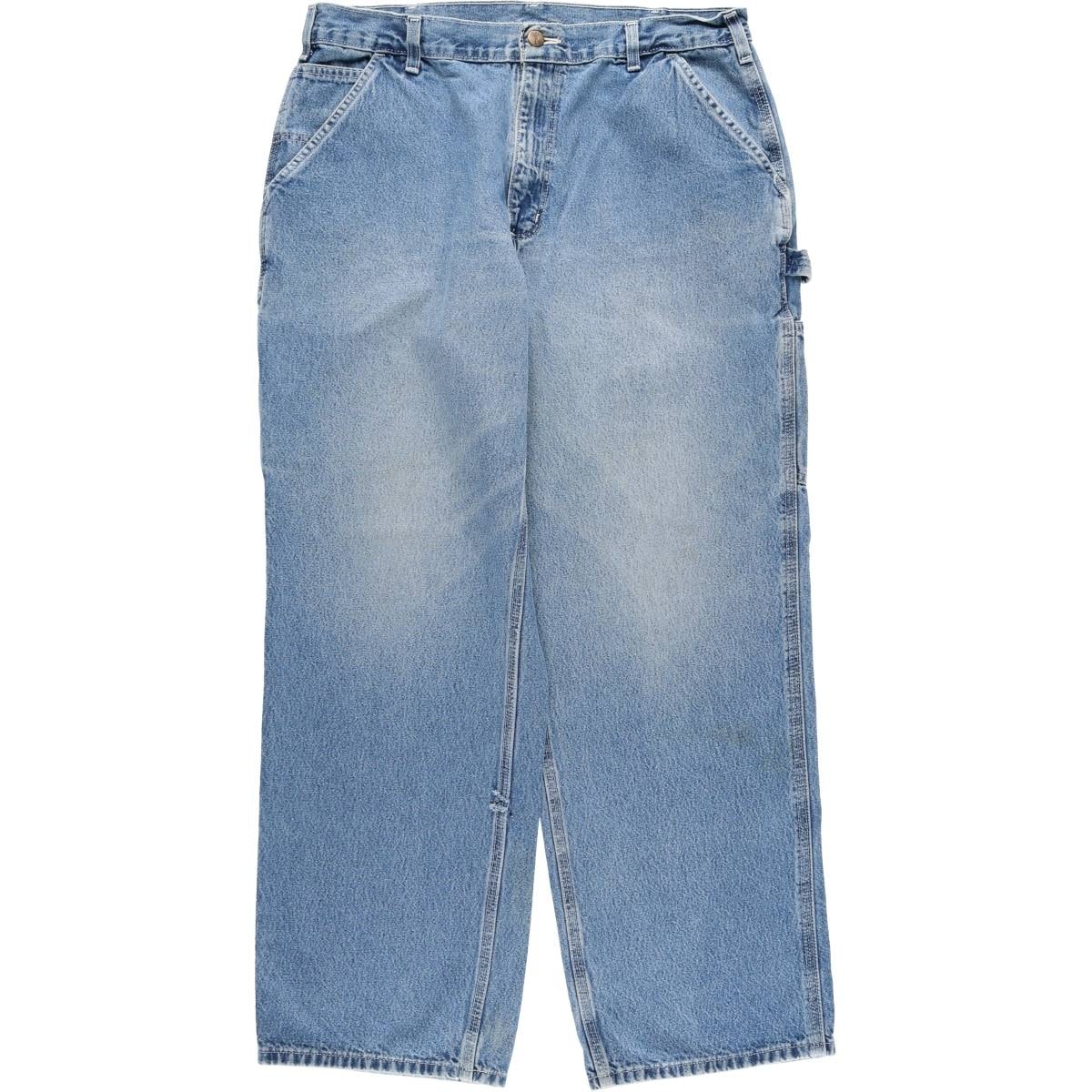 古着 カーハート Carhartt Loose Original Fit デニムペインターパンツ メンズw35相当 ワイドパンツ/eaa613015