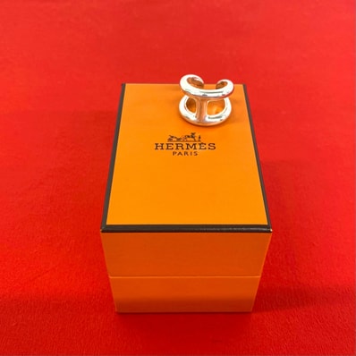 HERMES エルメス オスモズ リング GM シルバー925 リング・指輪 13号 シルバー
87849