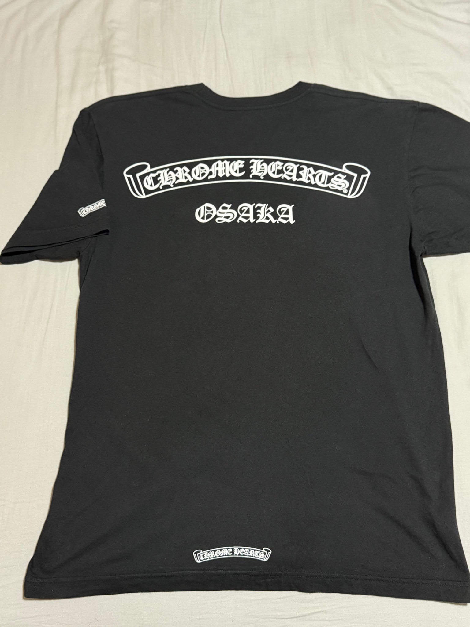 Chrome Hearts Osaka Exclusive Scroll S/S T-Shirt "Black"