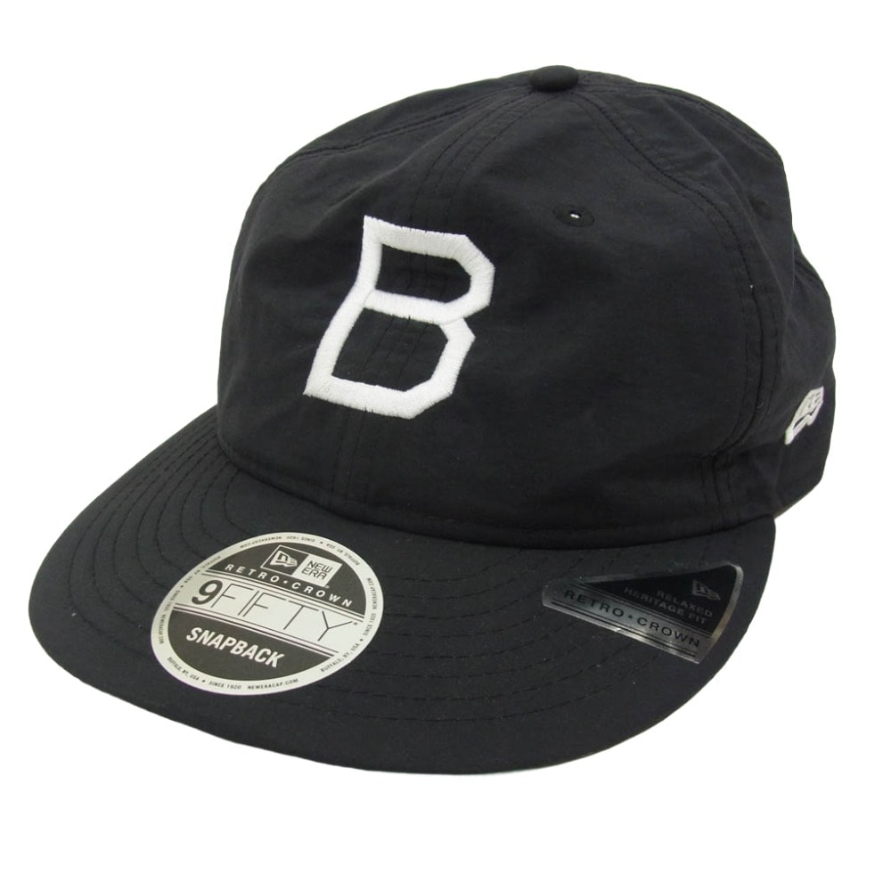 NEW ERA ニューエラ × MIYUKI ARIHARA RC 9FIFTY ブルックリン ドジャース ロゴ刺繍 キャップ 帽子 ブラック系【中古】