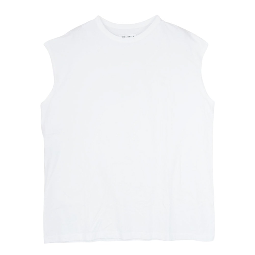 MAISON MARGIELA メゾンマルジェラ その他トップス S51GC0431 S22816 国内正規品 1ライン フレンチスリーブ Tシャツ ホワイト系 XS【中古】