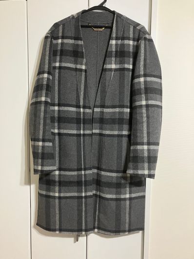 kith Check Reversible Becker Wool Coat