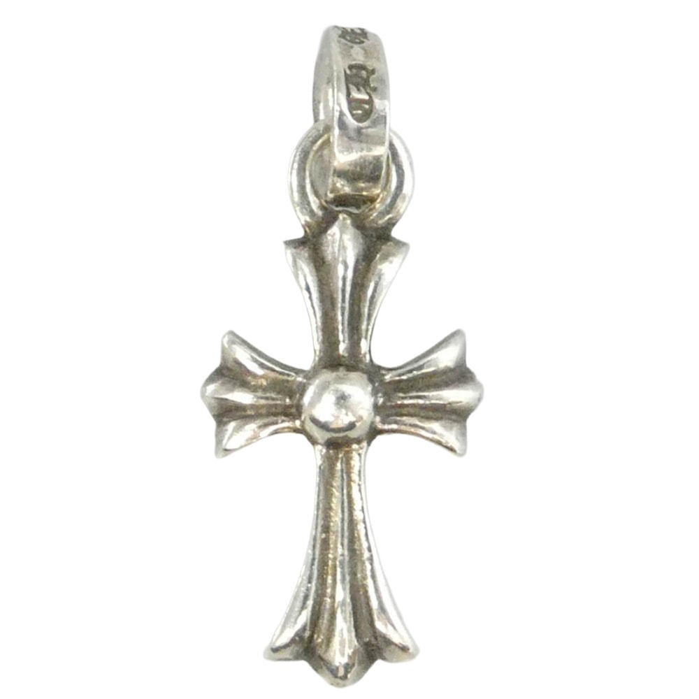 CHROME HEARTS クロムハーツ(原本無) CRS BBYFAT ベイビーファット クロス ペンダント トップ シルバー系【中古】