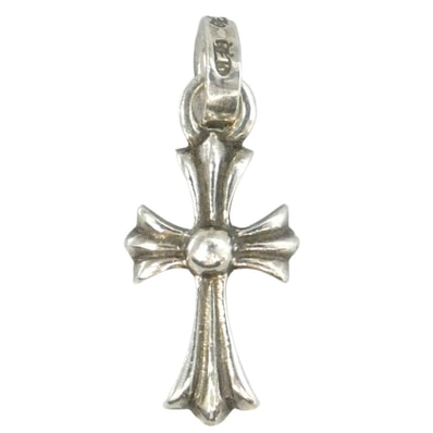 CHROME HEARTS クロムハーツ(原本無) CRS BBYFAT ベイビーファット クロス ペンダント トップ シルバー系【中古】