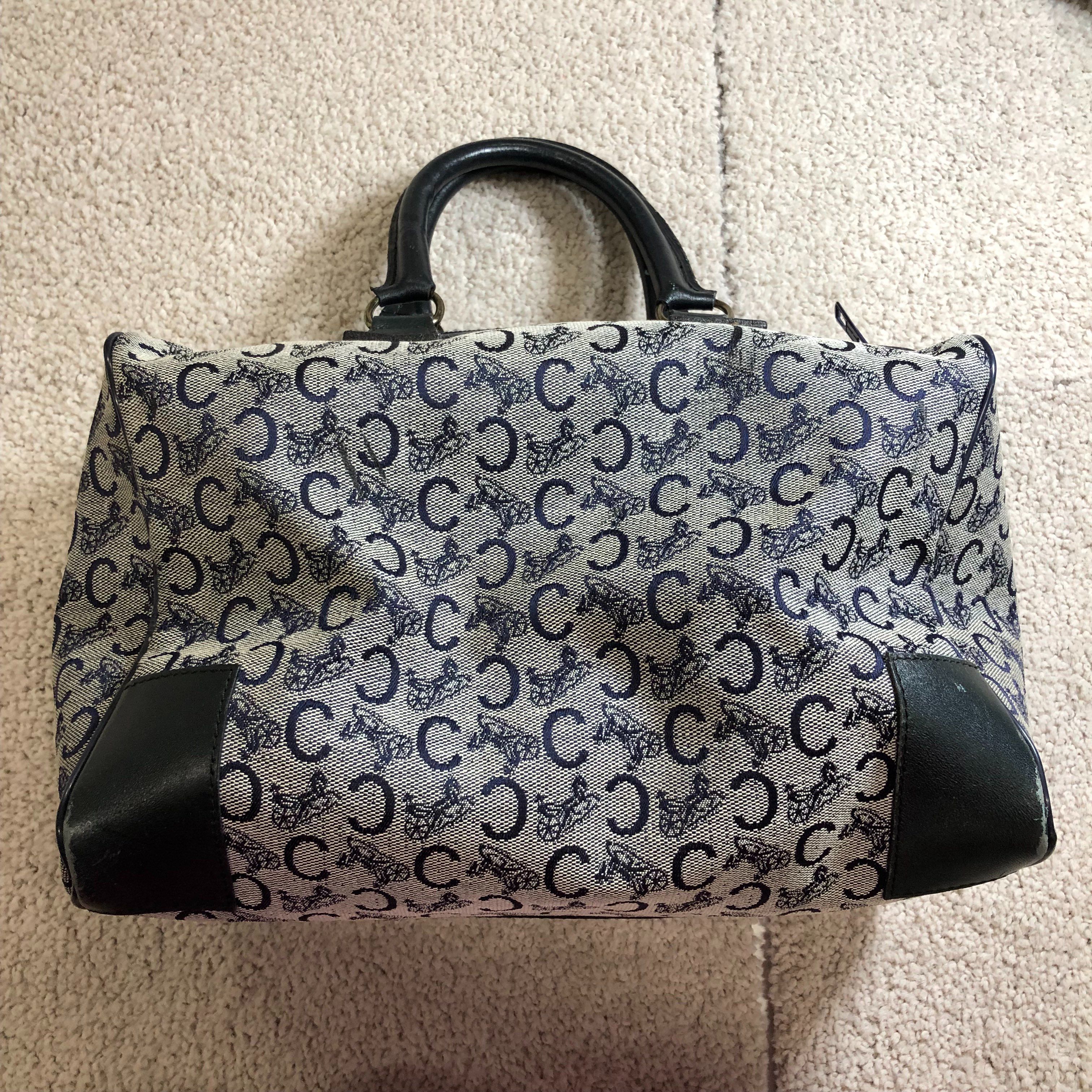 セリーヌ ミニボストンバッグ Cマカダム