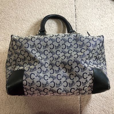 セリーヌ ミニボストンバッグ Cマカダム