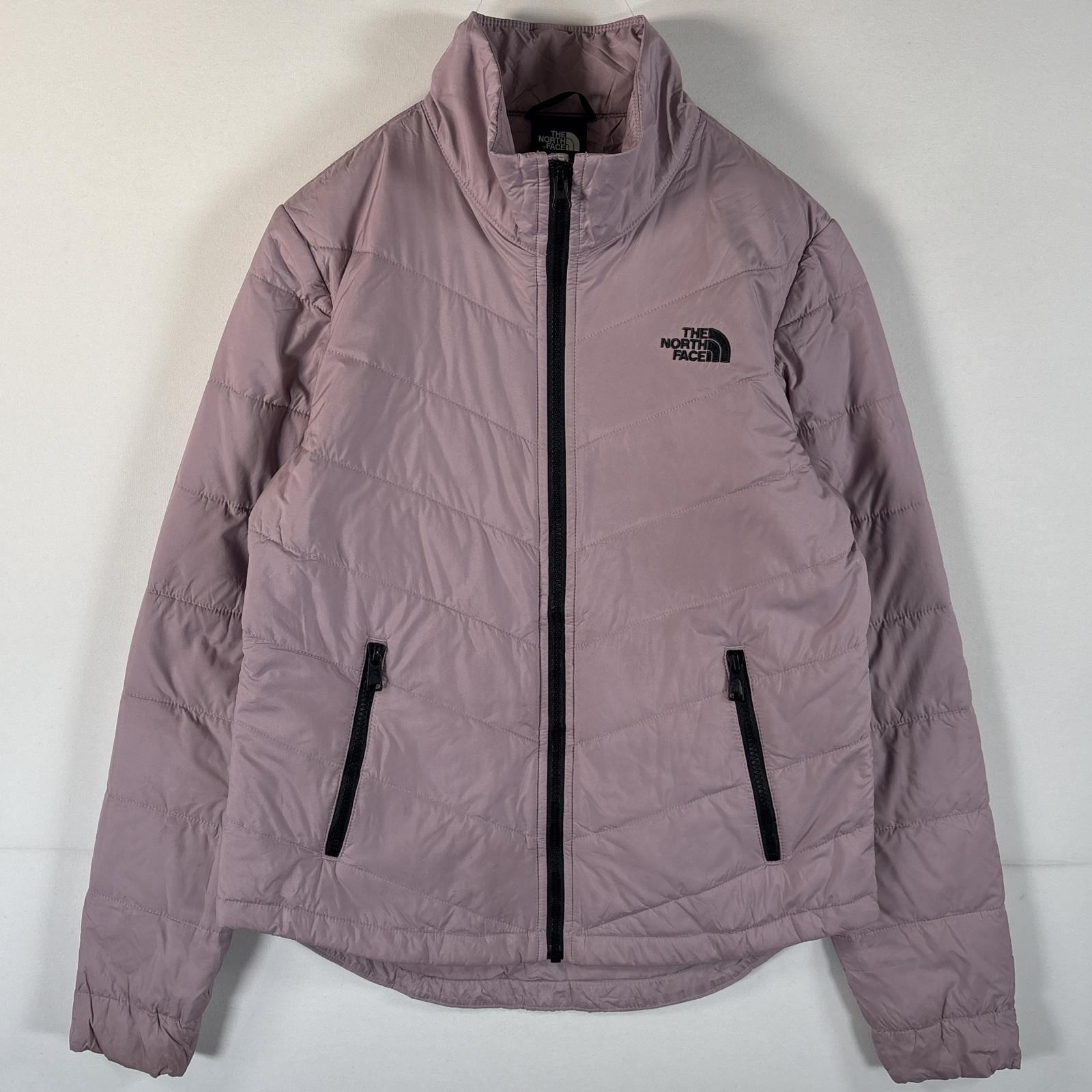 古着 ザ・ノースフェイス THE NORTH FACE ナイロンジャケット ワンポイントロゴ アウトドア アウター XS ピンク系 レディース