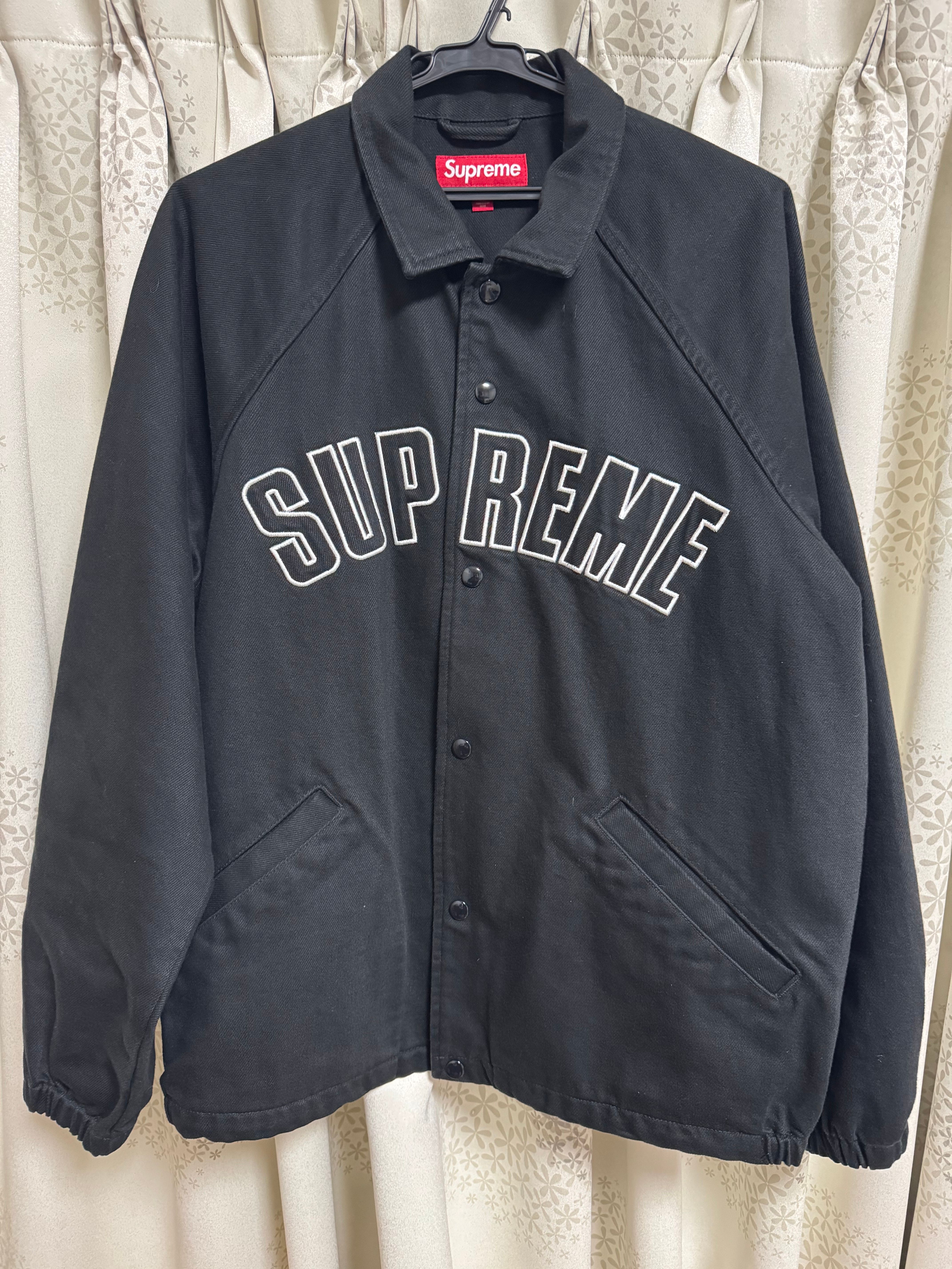Supreme ARC Denim Coaches Jacket "Black"