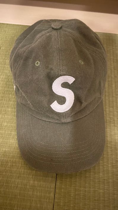 Supreme Kevlar Denim S Logo 6-Panel "Olive"