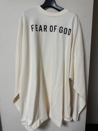 FEAR OF GOD Thunderbird Long Sleeve Tee "Cream"