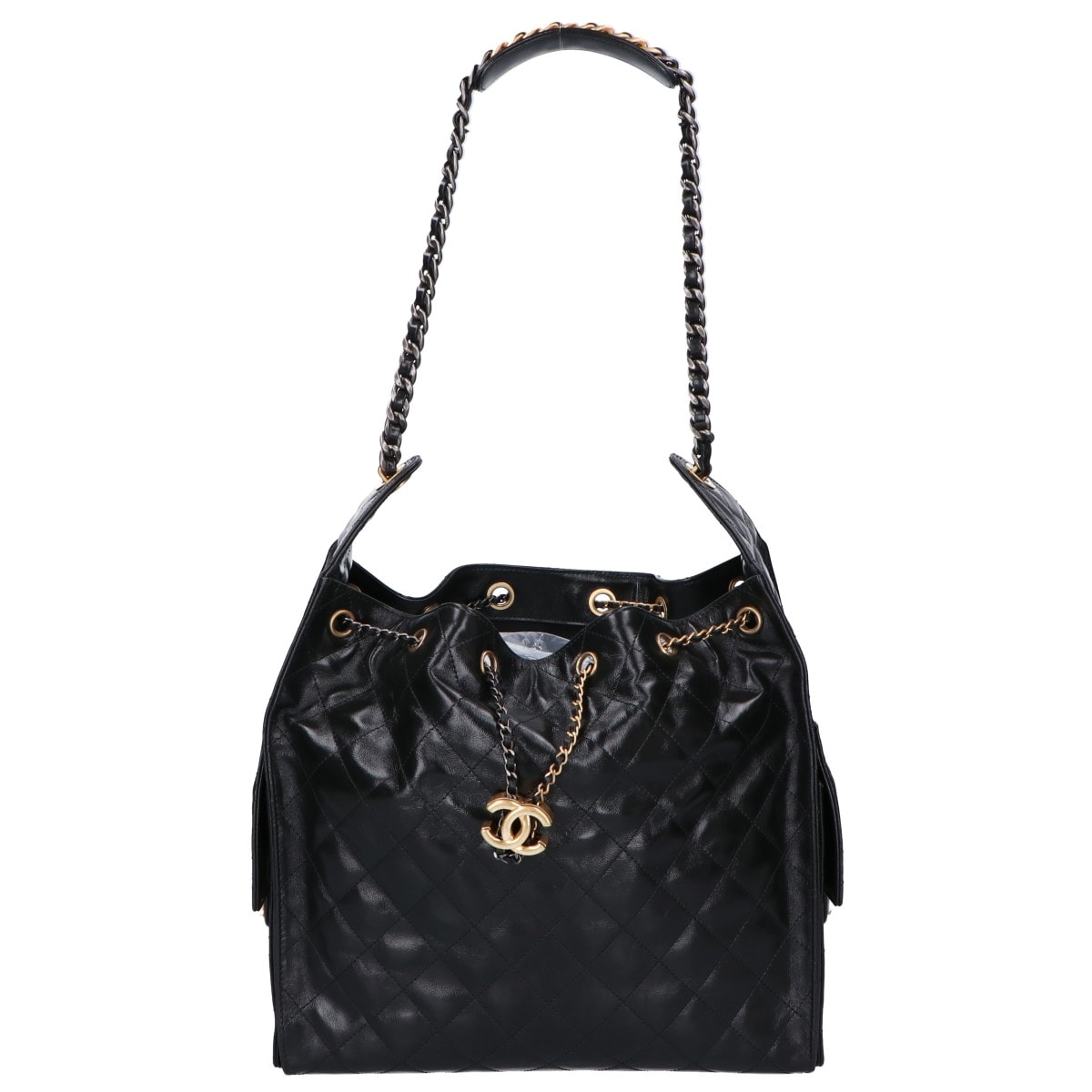 シャネル 新品同様 25AW AS5311  シャイニークランブル シャネル25 ミディアム